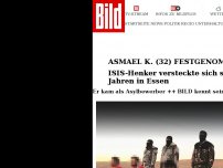 Bild zum Artikel: U-Haft - ISIS-Henker in Essen festgenommen!