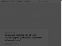 Bild zum Artikel: Aufregung um Ende von Öl- und Gasheizungen: „Das macht Dänemark schon seit 2013“