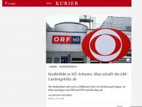 Bild zum Artikel: Knalleffekt in NÖ: Schwarz-Blau schafft die ORF-Landesgebühr ab