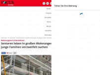 Bild zum Artikel: Wohnungsnot in Deutschland - Senioren blockieren große Wohnungen, die junge Familien verzweifelt suchen