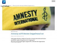 Bild zum Artikel: Amnesty International wirft Westen Doppelmoral vor