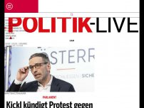 Bild zum Artikel: Kickl kündigt Protest gegen Selenskyj-Rede an