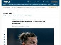 Bild zum Artikel: Fifa findet keinen deutschen TV-Sender für die Frauen-WM