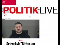 Bild zum Artikel: Selenskyj spricht im Parlament