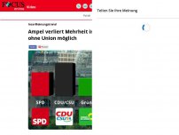 Bild zum Artikel: Insa-Meinungstrend: Grüne fallen in Umfrage weiter - Ampel...