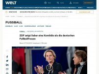 Bild zum Artikel: ZDF zeigt lieber eine Komödie als die deutschen Fußballfrauen