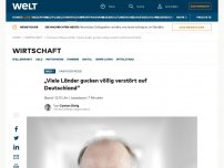 Bild zum Artikel: „Viele Länder gucken völlig verstört auf Deutschland“