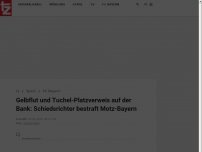 Bild zum Artikel: Gelbflut und Tuchel-Platzverweis auf der Bank: Schiedsrichter bestraft Motz-Bayern