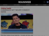 Bild zum Artikel: 12 Jahre nach 'Two and a Half Men': Charlie Sheen feiert Comeback mit neuer Comedy-Serie