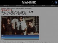 Bild zum Artikel: Kontroverse: Heutige Zuschauer finden 'American Pie' hoch problematisch