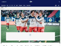 Bild zum Artikel: Sieben Tore im Stadtderby: HSV schlägt St. Pauli in fantastischem Duell