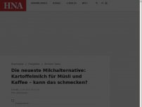 Bild zum Artikel: Die neueste Milchalternative: Kartoffelmilch für Müsli und Kaffee – kann das schmecken?