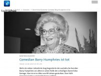 Bild zum Artikel: Dame-Edna-Darsteller: Comedian Barry Humphries ist tot