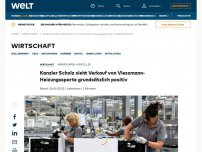 Bild zum Artikel: Habeck kündigt Prüfung von Viessmann-Verkauf an