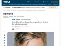 Bild zum Artikel: Deutschland ist eine Bundesclownsrepublik, und Berlin ist ihre würdige Hauptstadt