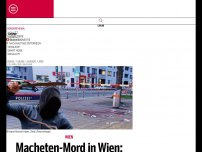 Bild zum Artikel: Macheten-Mord in Wien: Opfer Hände und Füße abgehackt