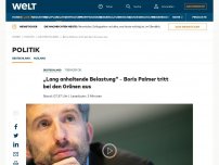 Bild zum Artikel: Boris Palmer tritt bei den Grünen aus