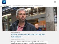 Bild zum Artikel: Nach neuem Eklat: Tübingens Oberbürgermeister Palmer nimmt Auszeit