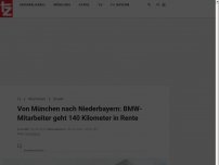 Bild zum Artikel: Von München nach Niederbayern: BMW-Mitarbeiter geht 140 Kilometer in Rente