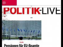 Bild zum Artikel: Pensionen für EU-Beamte kosten Steuerzahler 2,4 Millarden Euro im Jahr