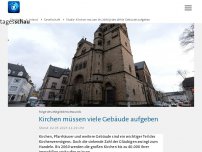 Bild zum Artikel: Studie: Kirchen müssen bis 2060 jedes dritte Gebäude aufgeben