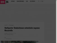 Bild zum Artikel: Studentinnen aus Stuttgart entwickeln veganen Mozzarella