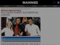 Bild zum Artikel: Offiziell: 'Ein Colt für alle Fälle' kehrt als Kinofilm zurück – Darsteller steht fest