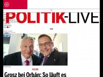 Bild zum Artikel: Grosz bei Orbán: So läuft es in 'Gulasch-Autokratie' Ungarn wirklich