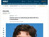 Bild zum Artikel: Drosten warnt vor Ausbreitung des West-Nil-Virus in Deutschland