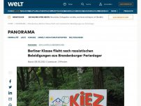 Bild zum Artikel: Berliner Klasse flieht nach rassistischen Beleidigungen aus Brandenburger Ferienlager