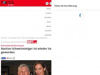 Bild zum Artikel: Drittes Kind mit Ana Ivanovíc: Bastian Schweinsteiger ist...