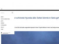 Bild zum Artikel: Pony Coupé: Der schönste Hyundai aller Zeiten könnte in Serie gehen