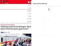 Bild zum Artikel: 50 Stunden am Stück - Bahn-Gewerkschaft kündigt neuen Mega-Streik ab Sonntagabend an