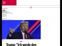 Bild zum Artikel: Trump: 'Ich werde den Ukraine-Krieg in 24 Stunden beenden'