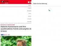 Bild zum Artikel: Kommentar zur Bremen-Wahl - Habecks Pannenserie und ihre autofeindliche Politik schrumpft die Grünen