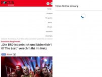 Bild zum Artikel: Euorvision Song Contest - „Die BRD ist peinlich und lächerlich“: „Lord Of The Lost“ verschmäht im Netz