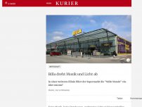 Bild zum Artikel: Billa dreht Musik und Licht ab