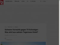 Bild zum Artikel: Schwere Vorwürfe gegen Til Schweiger: Was wird aus seinem Tegernsee-Hotel?