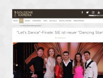 Bild zum Artikel: 'Let's Dance'-Finale: SIE ist neuer 'Dancing Star'