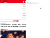 Bild zum Artikel: Finale bei RTL: Anna Ermakova gewinnt „Let's Dance“ – Zuschauer...