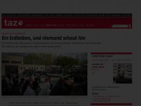 Bild zum Artikel: Armut in Deutschland: Ein Erdbeben, und niemand schaut hin