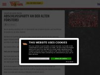 Bild zum Artikel: Abschlussparty an der Alten Försterei