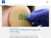 Bild zum Artikel: STIKO empfiehlt gesunden Kindern keine Corona-Impfung mehr