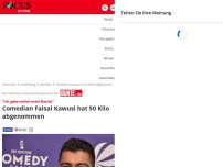 Bild zum Artikel: Ich gebe weiter mein Bestes“: Comedian Faisal Kawusi hat 50...