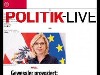 Bild zum Artikel: Gewessler provoziert: ''Österreich ist nicht ganz dicht''