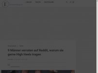 Bild zum Artikel: 9 Männer verraten auf Reddit, warum sie gerne High Heels tragen