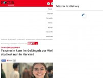 Bild zum Artikel: Sie war Jahrgangsbeste - Texanerin kam im Gefängnis zur Welt und studiert nun in Harvard