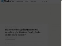 Bild zum Artikel: Bittere Niederlage im Quotenduell zwischen „Dr. Mertens“ und „Pocher und Papa auf Reisen“