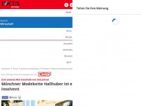 Bild zum Artikel: Zum zweiten Mal innerhalb von drei Jahren: Münchner Modekette...