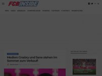 Bild zum Artikel: Medien: Gnabry und Sane stehen im Sommer zum Verkauf!